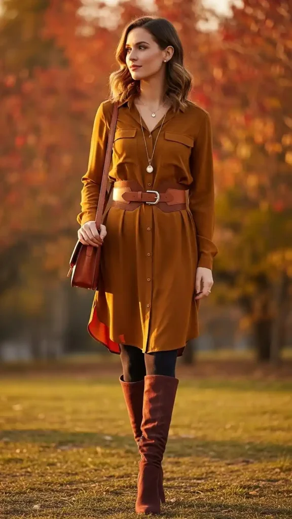 shirt-dress-with-belt