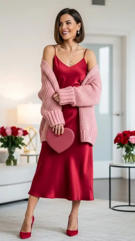 satin-slip-dress-and-cardigan