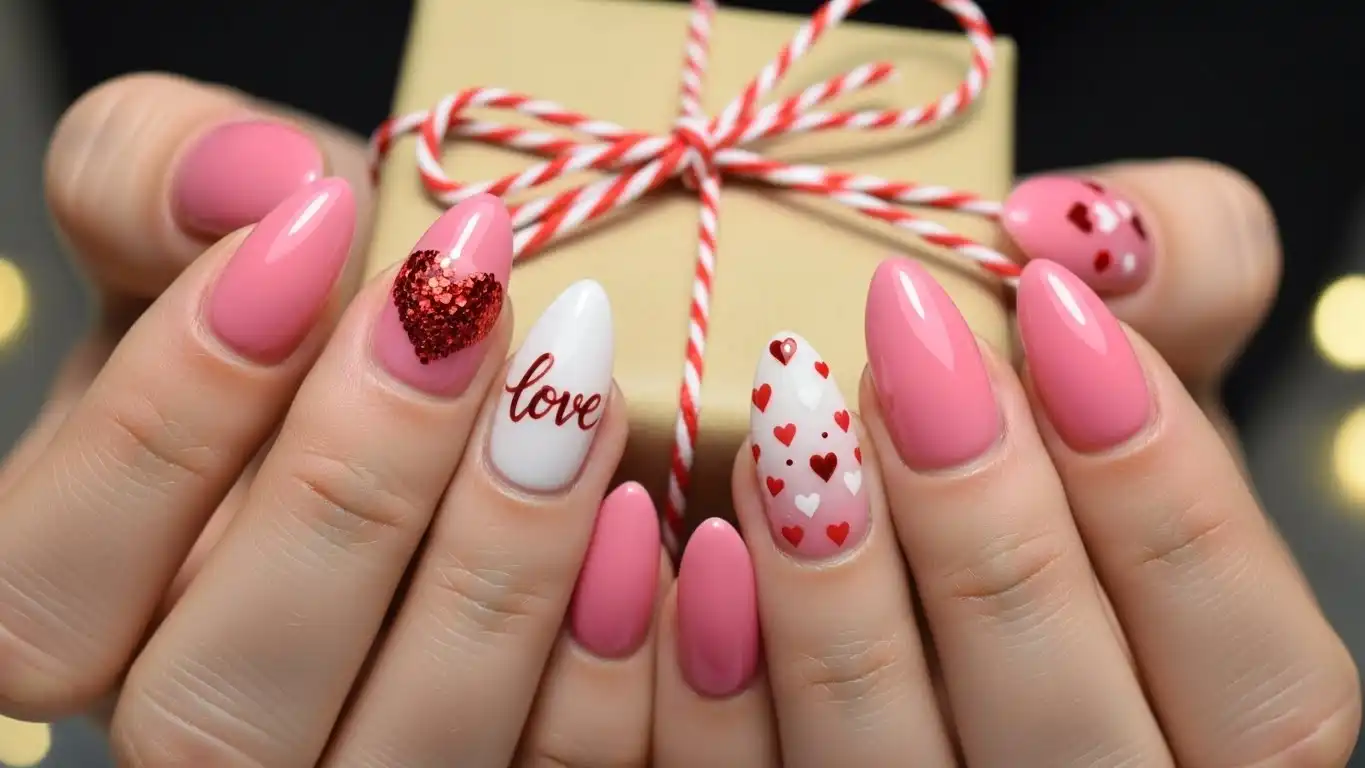 valentine-day-almond-nails-ideas.