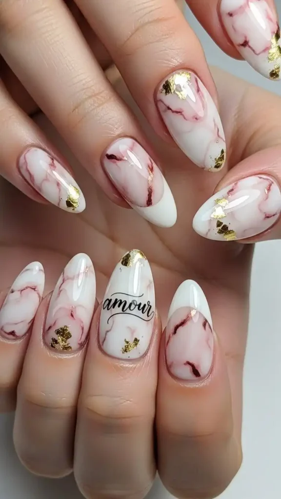 amour-marble-nail-design