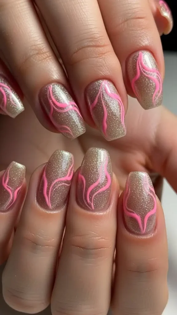 champagne-shimmer-with-pink-swirls
