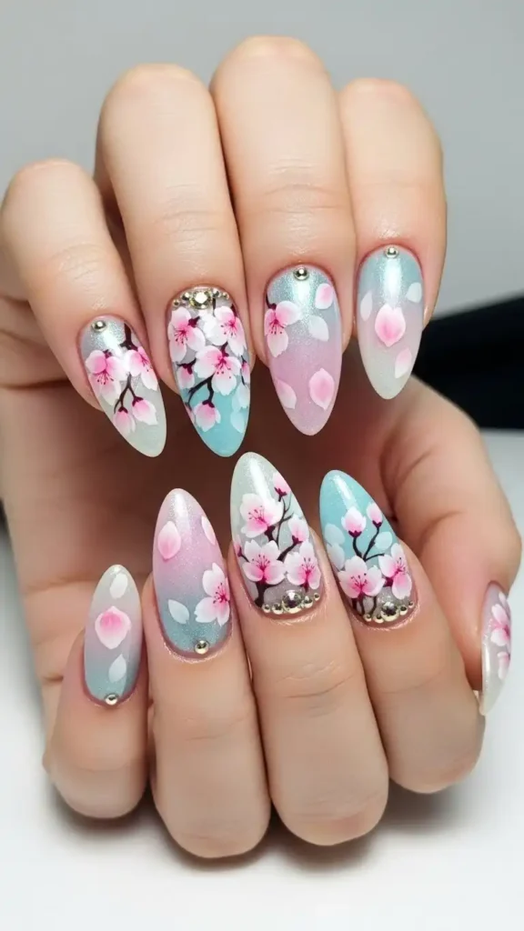 cherry-blossom-inspired-nails