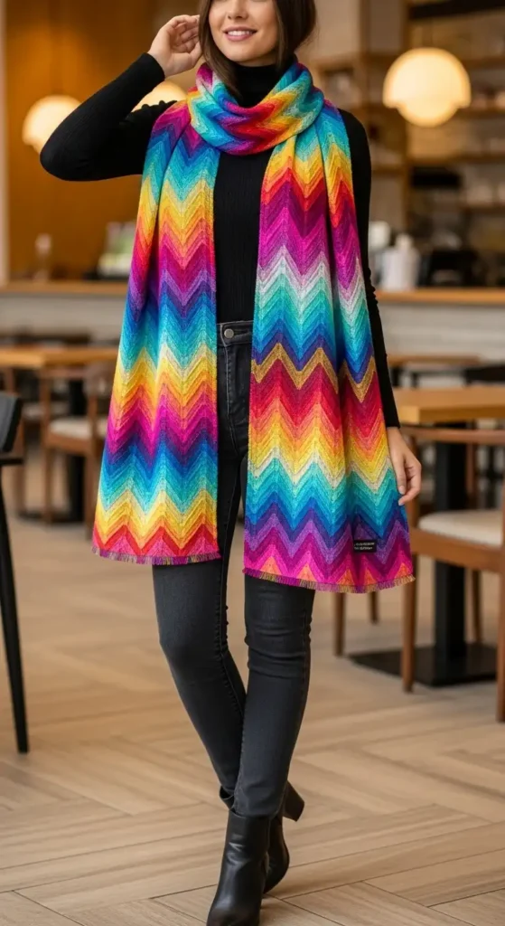 chevron-pattern-scarf