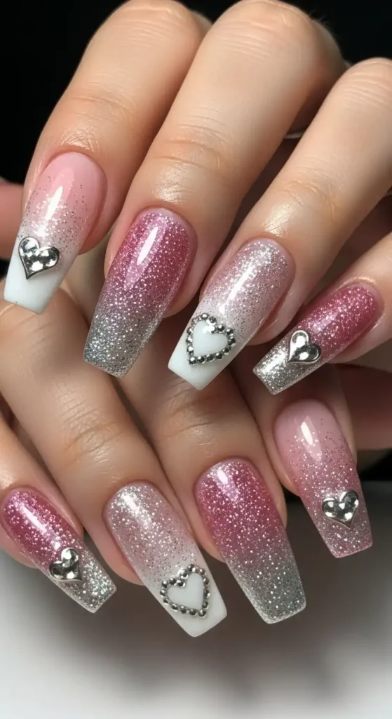 glitter-ombre-with-heart-accents