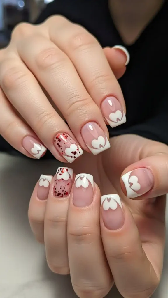 heart-shaped-french-tips