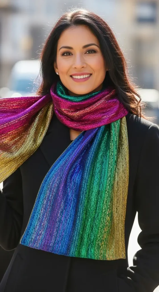 metallic-thread-scarf