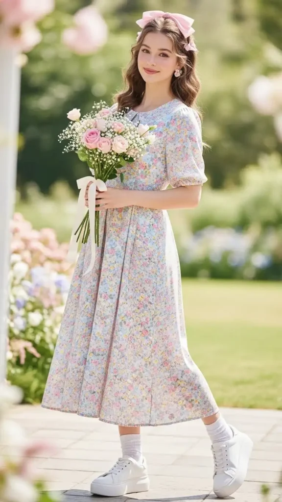 pastel-floral-dress-sneaker