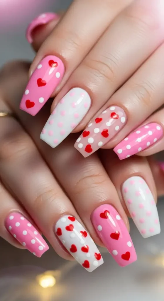 pink-and-white-polka-dots
