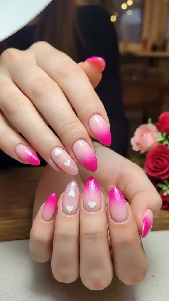 pink-ombre-nails