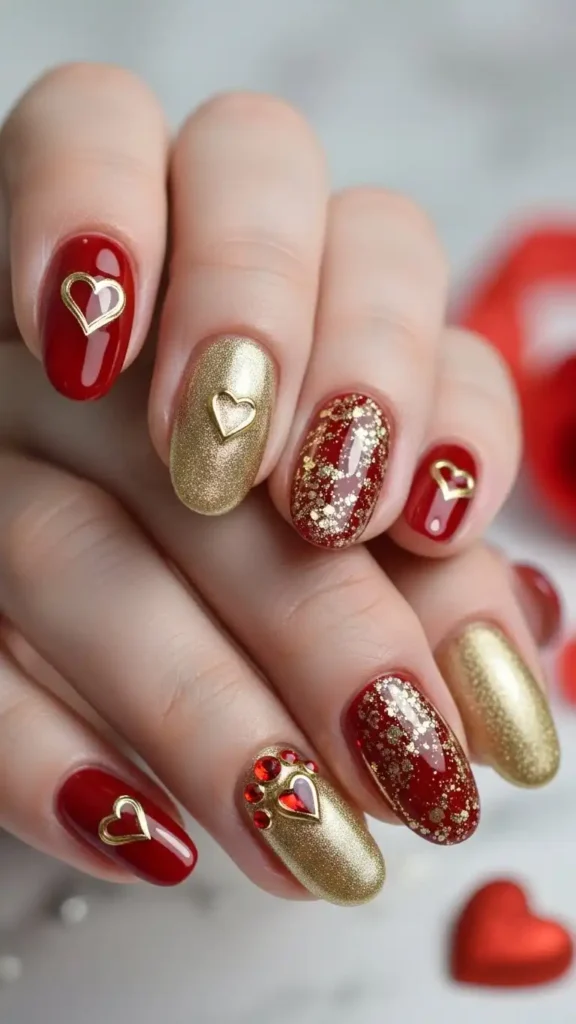 red-and-gold-nails