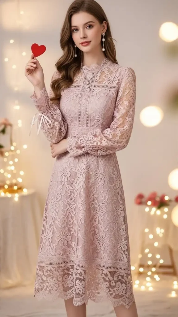 romantic-lace-midi-dress