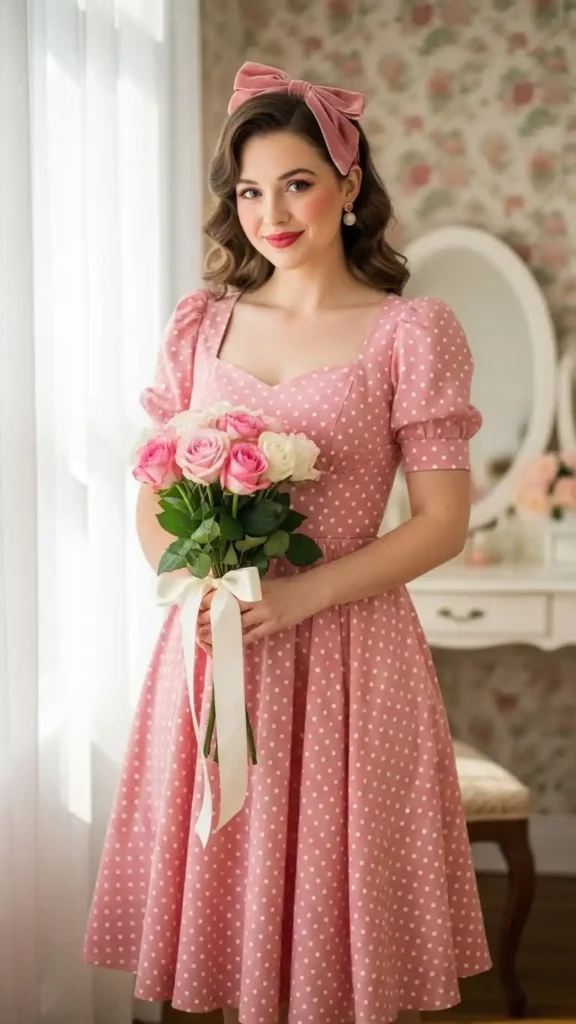 vintage-polka-dot-dress