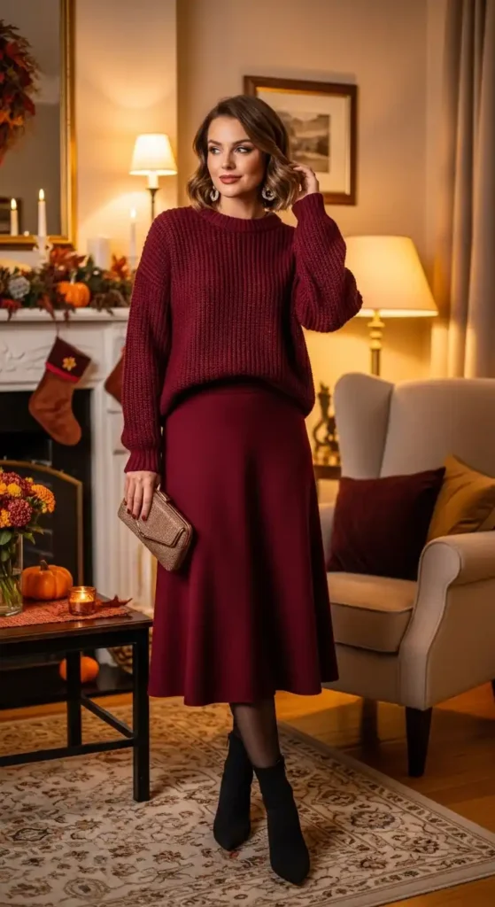 burgundy-knit-set-styled-with-tights