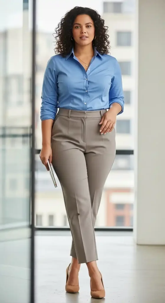 button-up-shirt-with-ankle-pants