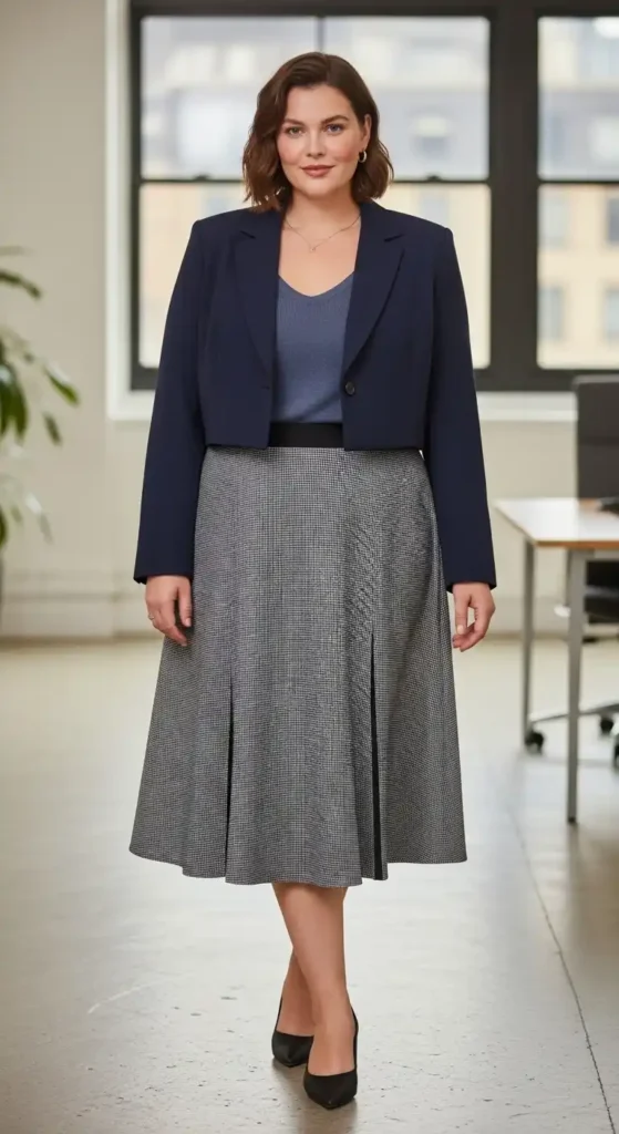 cropped-blazer-with-midi-skirt