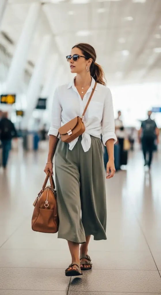 culottes-and-oversized-shirt