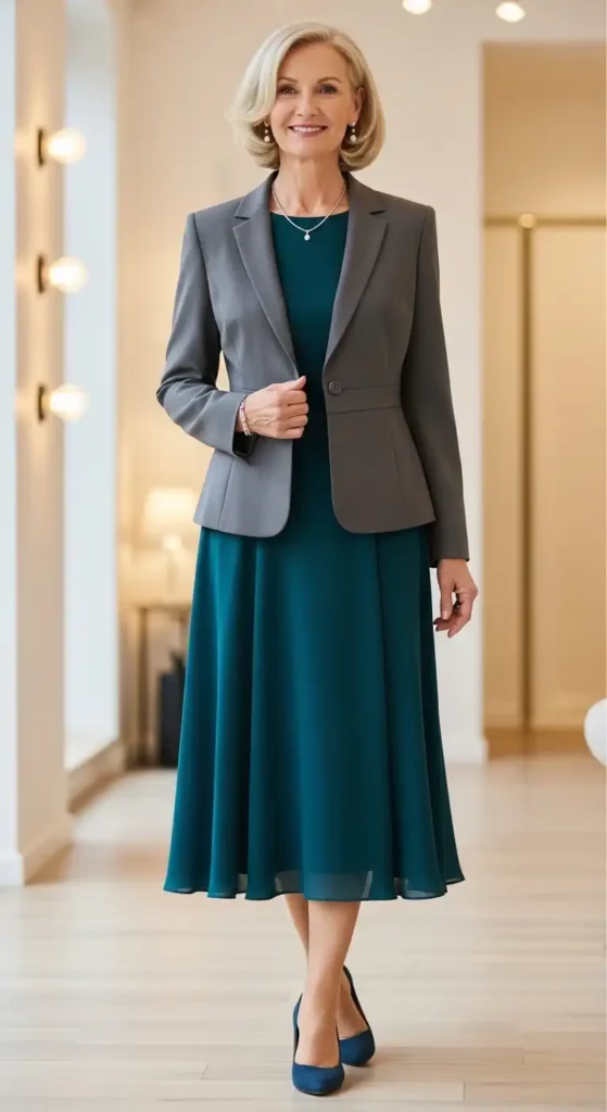 midi-dress-with-structured-jacket