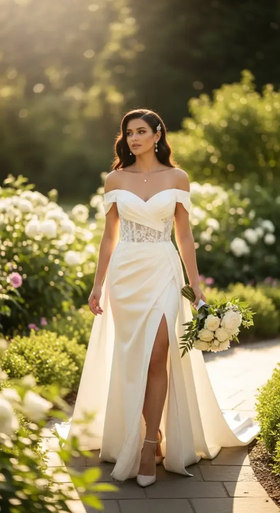 off-shoulder-gown-with-slit