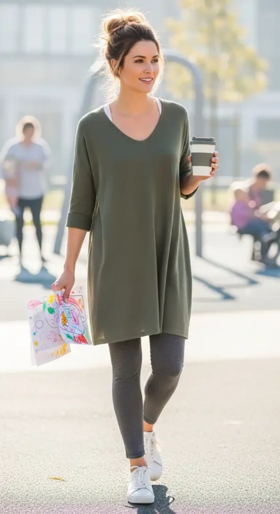 tunic-dress-and-leggings