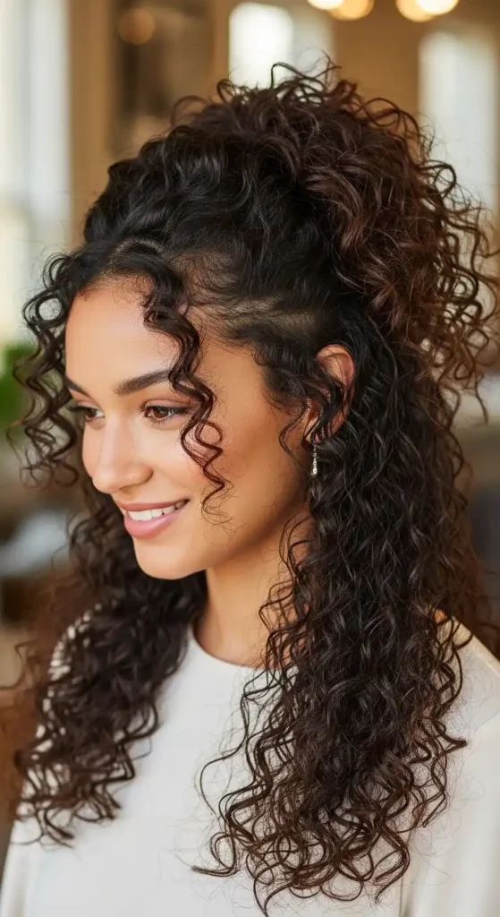 chic-half-up-half-down-looks
