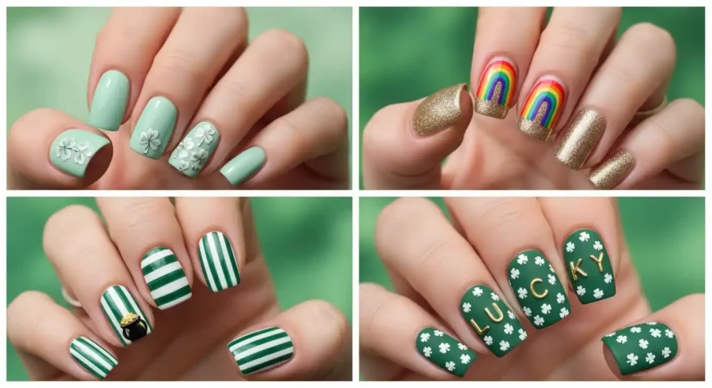 cute-st-patricks-day-nails-idea-for-march-celebration