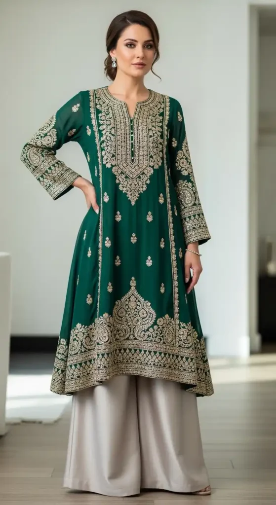 embroidered-kurta-with-palazzo-pants