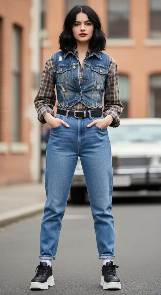 layer-a-vest-over-a-button-down-shirt