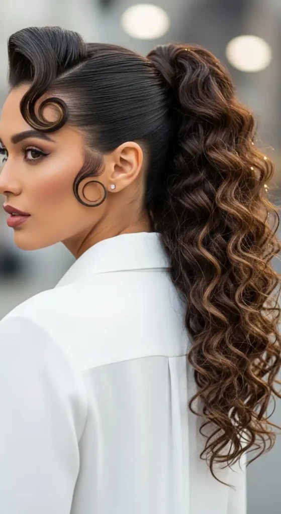 sleek-and-styled-ponytails
