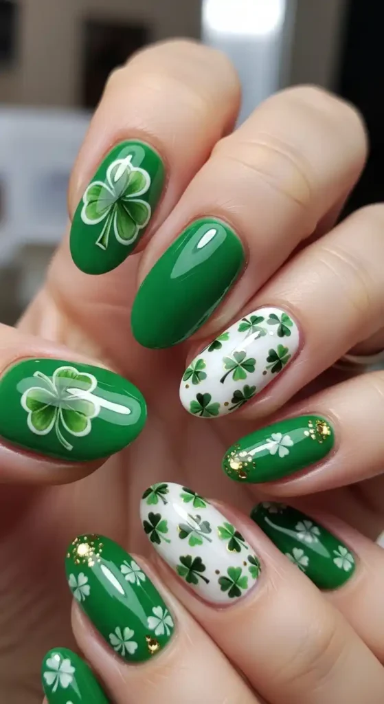 clover-pattern-nails