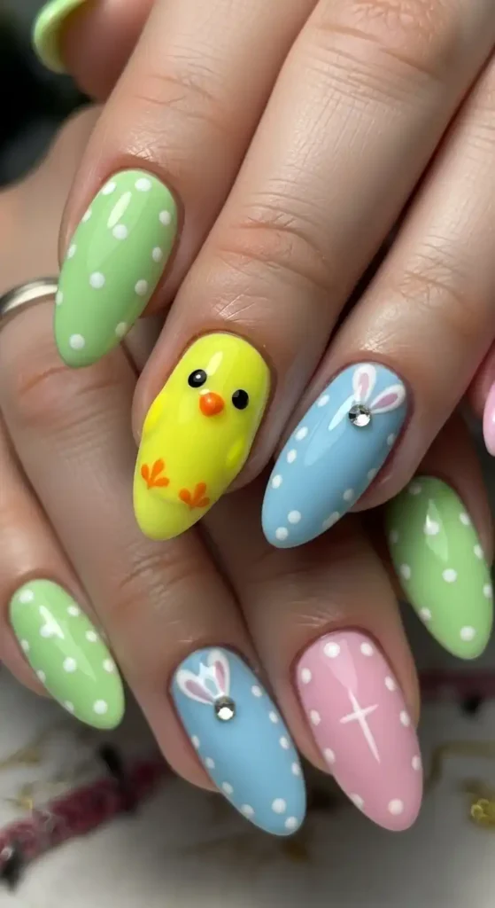 cute-chick-nails