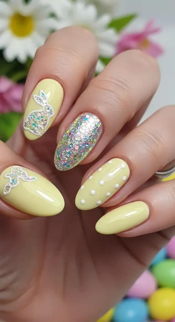 glitter-accent-nails