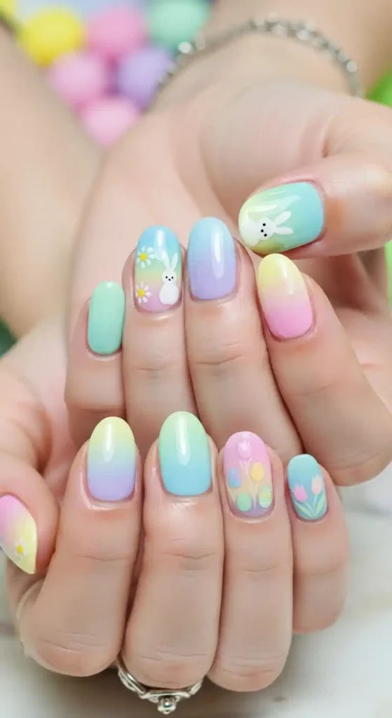 rainbow-pastel-nails