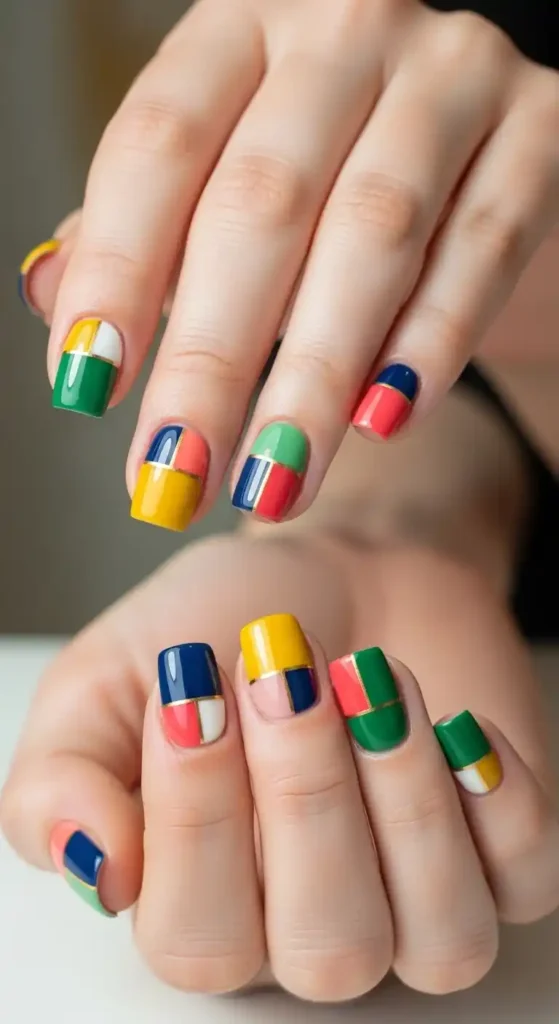 color-blocking