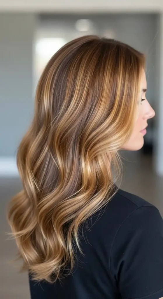 caramel-blonde-highlights
