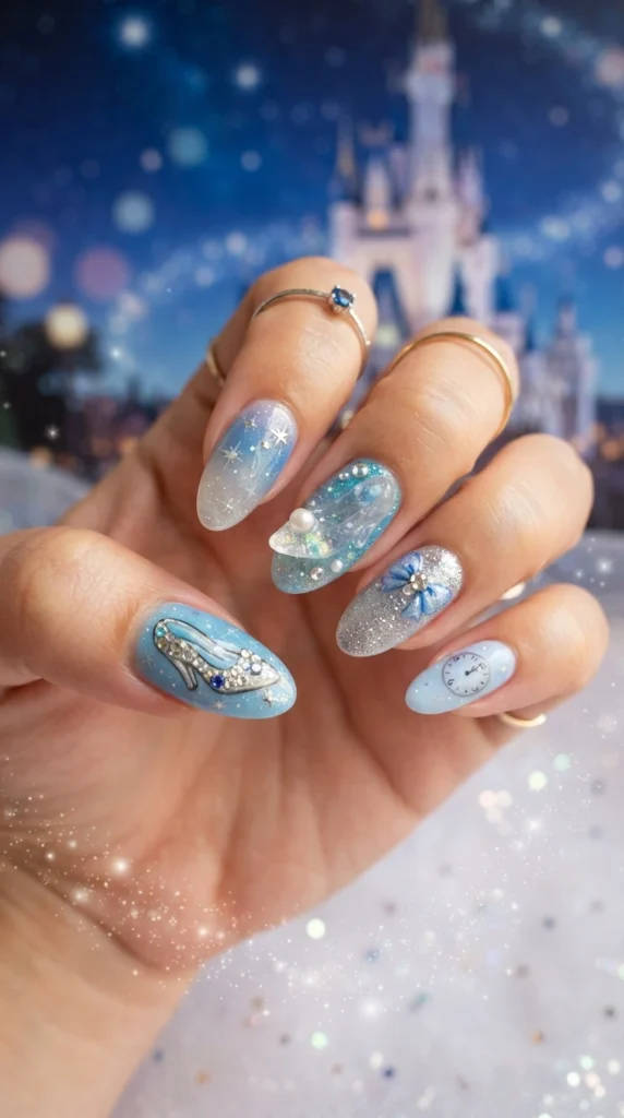 cinderella-glass-slipper-nails