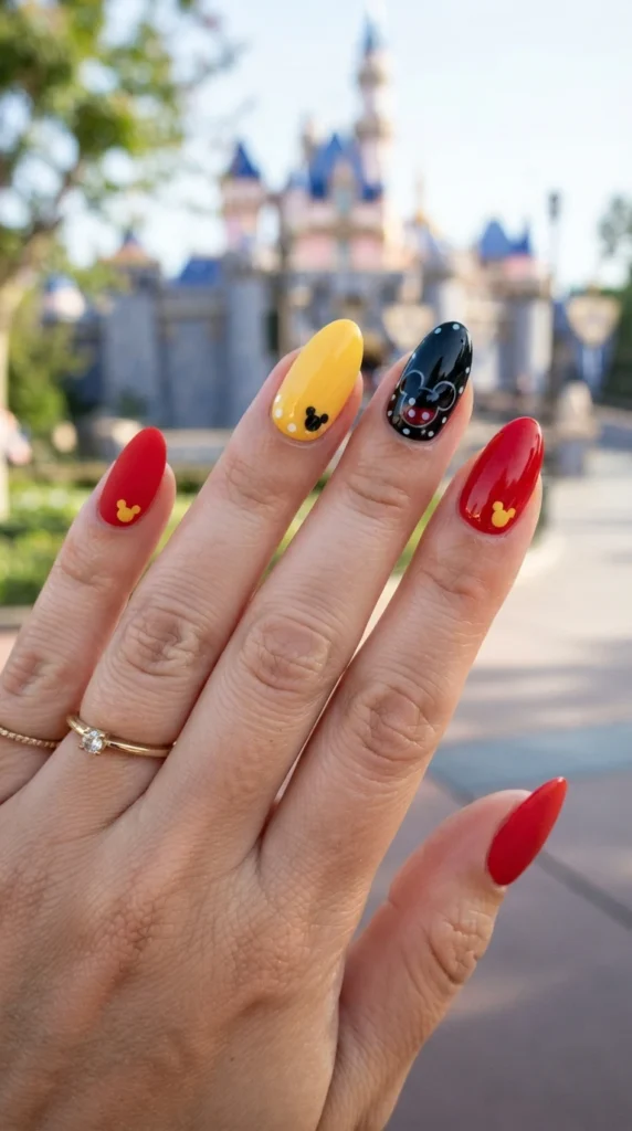 classic-mickey-silhouette-nails